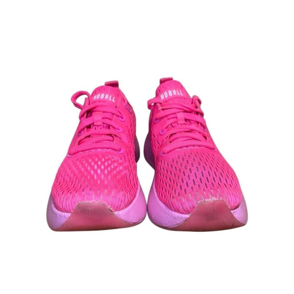 NoBull Journey Neon Pink Gym Training Shoes Sneakers Women’s Size 9.5 - Picture 8 of 10